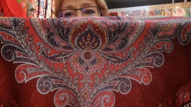 Пополнение изделий ППМ. Часть 1 потеряшка.. Павловопосадские платки в Минске. смотреть онлайн