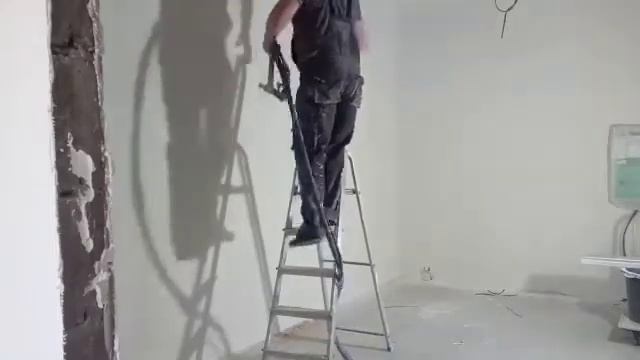 Механизированная шпаклевка стен смотреть онлайн