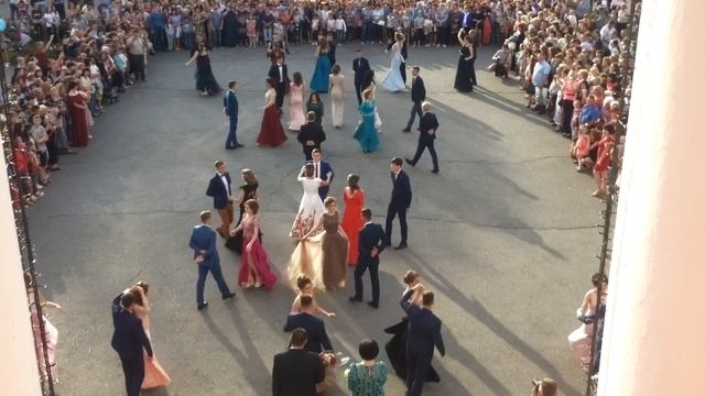 Выпускной вальс 2017. Лицей №1. пгт Слобожанское. смотреть онлайн