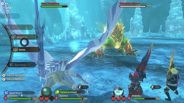 BLOOD AND THUNDER - Pro and Noob VS Monster Hunter Stories 2 Wings of Ruin! смотреть онлайн