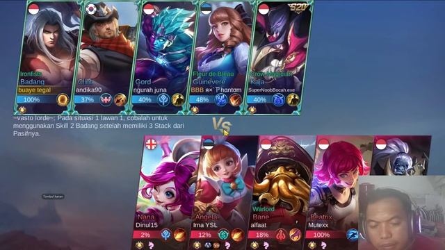 PUSH RANK DI MODE EPIC| MOBILE LEGEND BANG - BANG | EMULATOR GAME PLAY смотреть онлайн