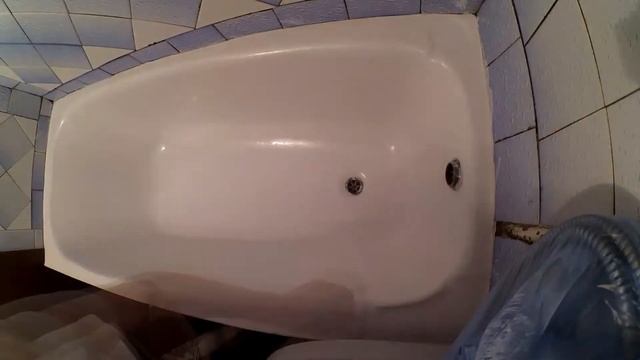 Реставрация ванной, эмалью - за минуту смотреть онлайн