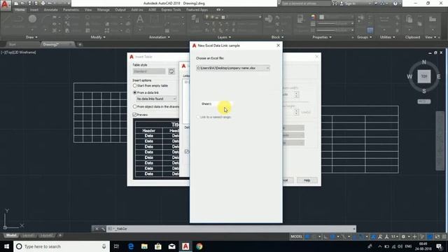 How to use table Command in AutoCad | AutoCad 2018 Tutorials In Hindi смотреть онлайн