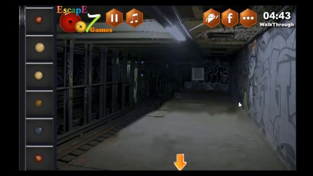 Underground Subway Station Escape Escape 007 Games Walkthrough смотреть онлайн