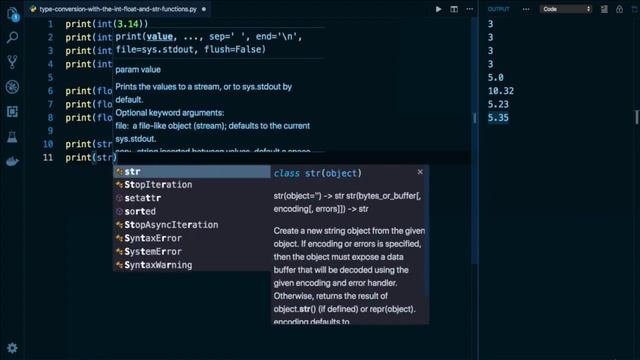Python Programming Tutorial # 21| Type Conversion with the int, float in Python data types in Pytho смотреть онлайн