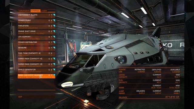 Elite Dangerous гайд обзор корабля Hauler GLAFI.COM ПК игра смотреть онлайн