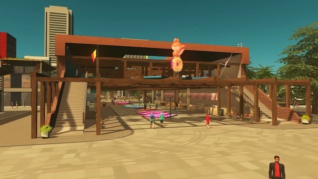 Management & Progression with Overcharged Egg | Plazas & Promenades Tutorial | Cities: Skylines смотреть онлайн