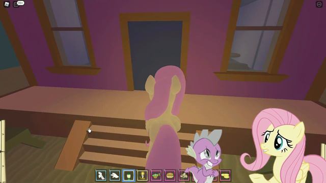 Fluttershy and Spike Play Roleplay Is Magic Game in Roblox смотреть онлайн