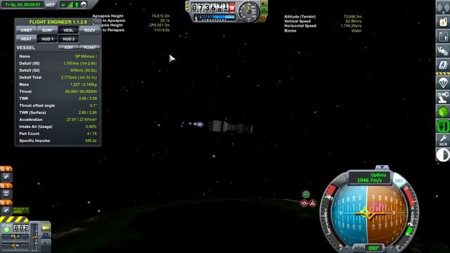 KSP 1.2 + mods. #31. Спутник на минмусе. смотреть онлайн