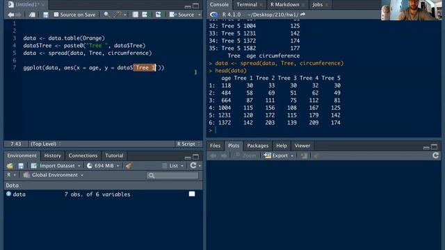Reshaping data for ggplot2: Wide to Long смотреть онлайн