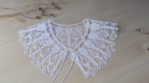 Изысканный ВОРОТНИЧОК крючком. ВЯЖЕМ вместе. Шаг за шагом.