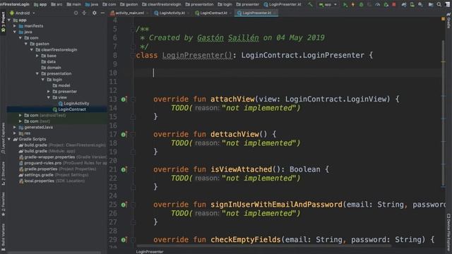 [Kotlin] Android Studio - Login + Registro con Clean Architecture y Firebase - Parte 2 смотреть онлайн