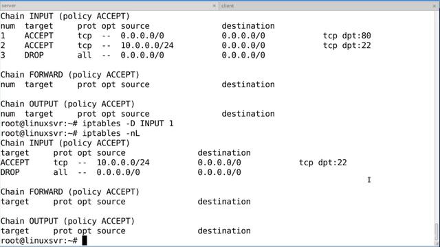 5.10 Linux Firewall Demonstration смотреть онлайн