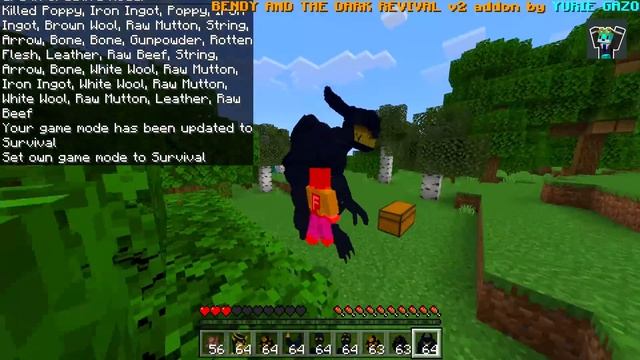 Minecraft PE : FORBIDDEN BENDY AND THE DARK REVIVAL MOD in Minecraft Pocket Edition смотреть онлайн