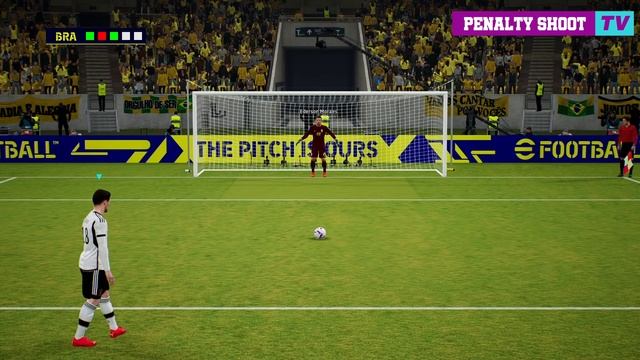 [Penalty Shootout] Brazil Vs Germany Round of 16 FIFA World Cup | Neymar Vs Muller eFootball Part 1 смотреть онлайн