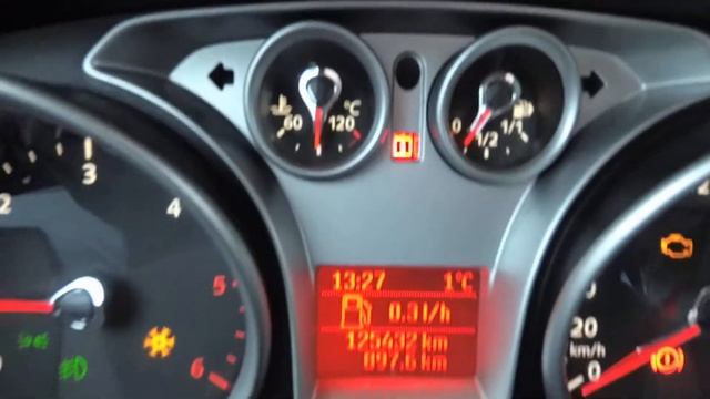 Мгновенный расход. Ford Kuga 1 поколение. 2 литра дизель, механика. Форд Куга 1 смотреть онлайн