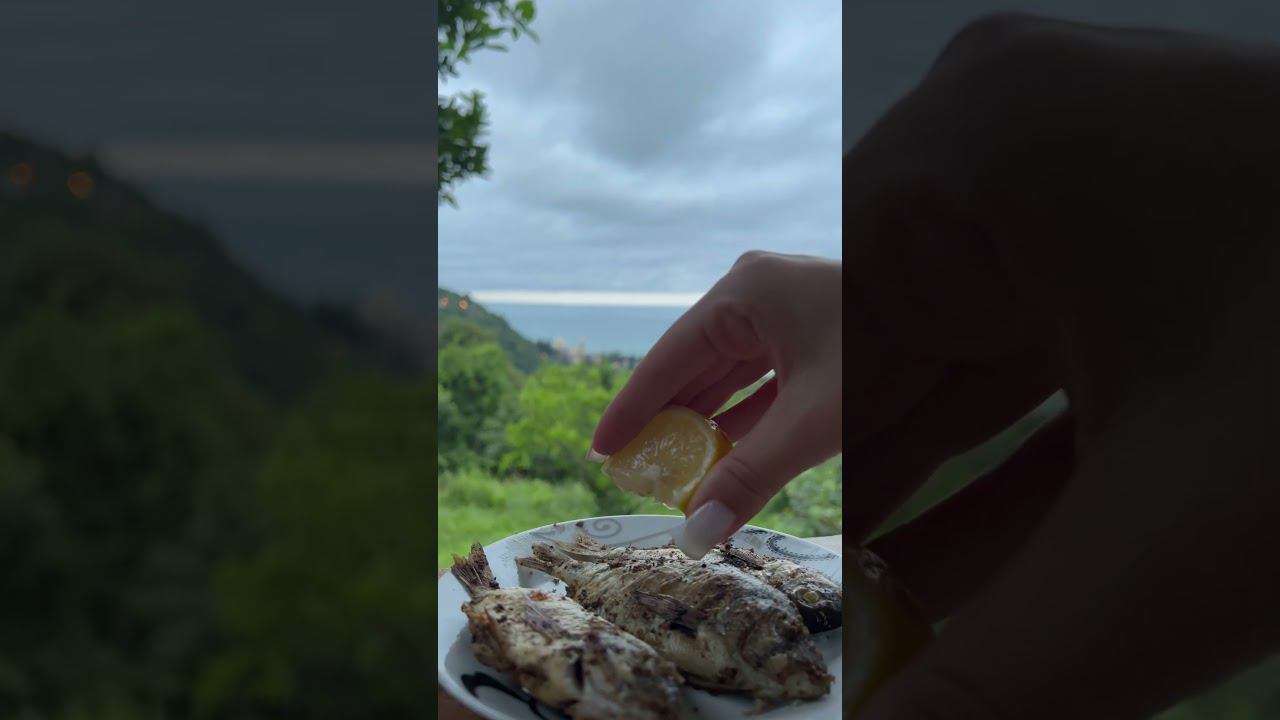 Морская рыба на гриле #отдых #абхазия #рыба #fishing #рыбалка #fish #food #кайфули #море смотреть онлайн