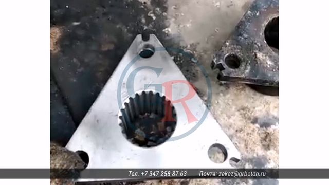 Отзыв клиента. Шлицевая треугольная муфта на миксер. смотреть онлайн