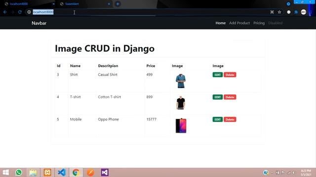 How to show flash messages using sweet alert in Django | Session messages in django | смотреть онлайн