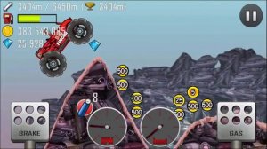 Hill Climb Racing: Big Finger + BOOSTERS Junkyard 5775m GamePlay