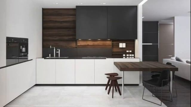 Интерьер кухни в стиле модерн: как обустроить смотреть онлайн