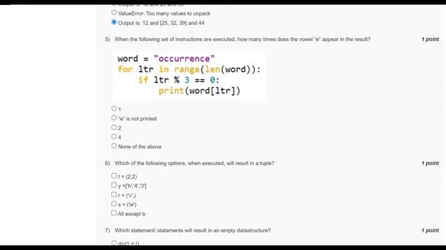 Nptel Python for Data Science week 2 assignment 2 answer 9 feb 2022 || jan 2022 nptel course смотреть онлайн