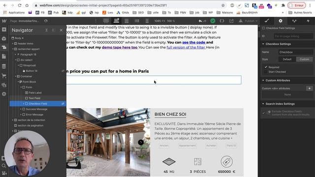Webflow : filter by range using Finsweet and an input field смотреть онлайн