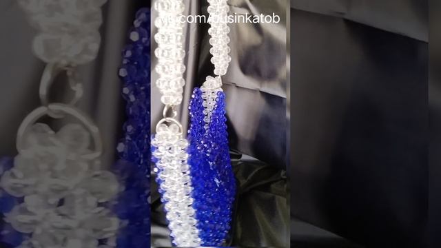 Сумочка из бусин 💙💙💙 смотреть онлайн