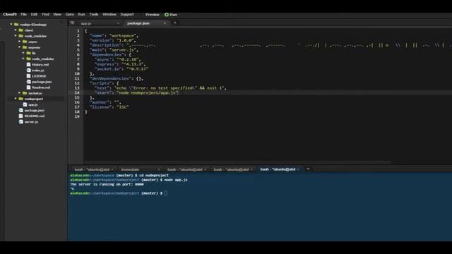 14 Create an NPM Start script смотреть онлайн