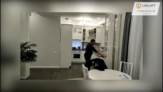 Двери лофт гармошка-складные с шестью створками всего за 8 дней. смотреть онлайн