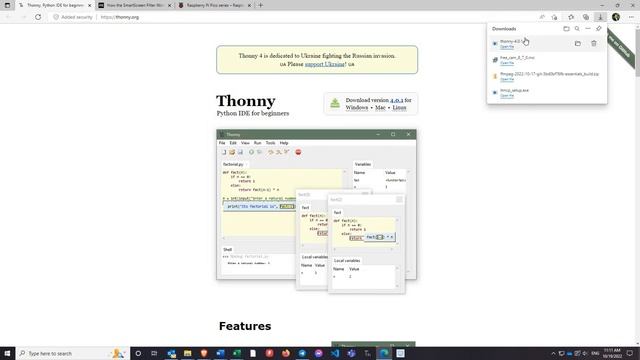 Getting Started With Thonny - The Optimal IDE for the Raspberry Pi Pico смотреть онлайн