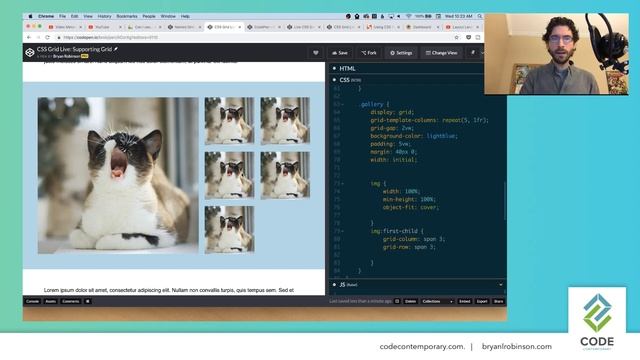 Supporting CSS Grid with Feature Queries смотреть онлайн
