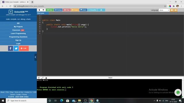 Java Tutorial Part-1 2021,Explanation of Class, Main method, Java Comments смотреть онлайн