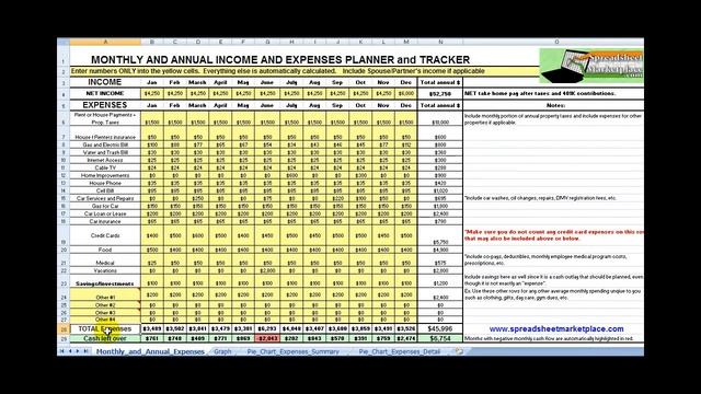 Personal Finance Manager Template смотреть онлайн