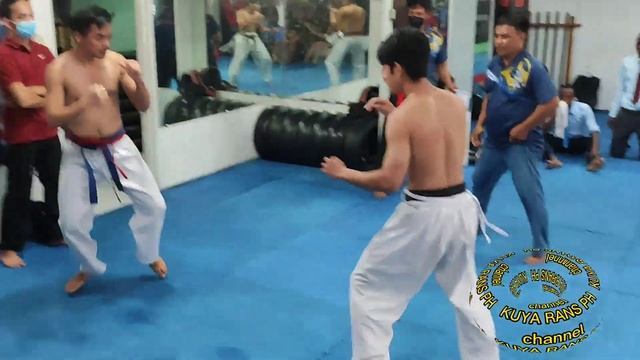 kyokushin karate Ryu try out spars смотреть онлайн