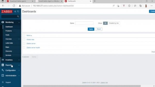 Install Zabbix Agent in Windows Server and Add host in Zabbix Monitoring
