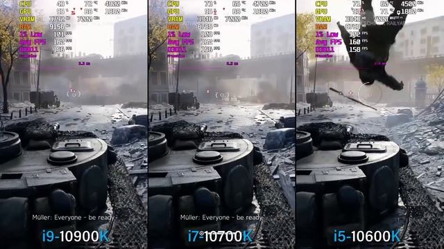 i9 10900K vs i7 10700K vs i5 10600K смотреть онлайн