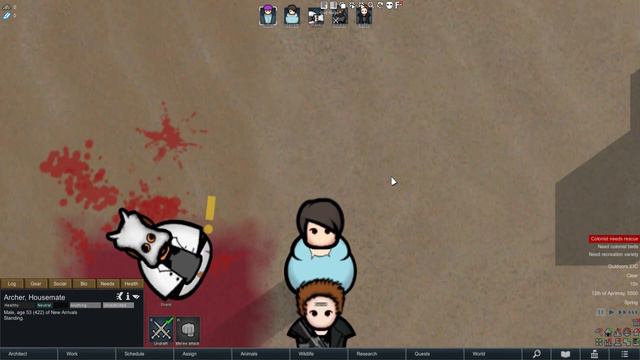 Meat Shield! Rimworld Mod Showcase смотреть онлайн
