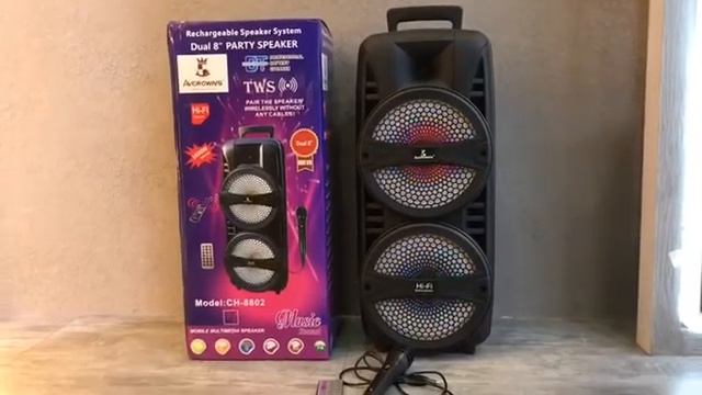 Loa di động CH-8802 смотреть онлайн