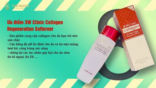 Thông tin nước hoa hồng 3W Clinic Collagen Regeneration Softerner Hàn Quốc смотреть онлайн