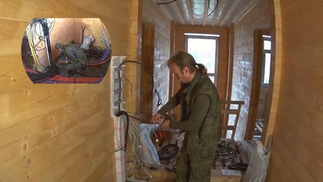 Электричество для частного дома | Закладные в фундамент и как сделать проводку смотреть онлайн