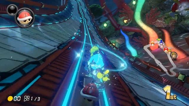 CUSTOM Mario kart 8 Deluxe Tracks are Crazy... смотреть онлайн