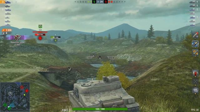 Бой на: Tortoise (Foch Ты нормальны? А ГДЕ М???) WoT Blitz смотреть онлайн