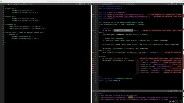Мобильное приложение C++ Qt QML ༼ つ ◕_◕ ༽つ Уличные квесты Ubego - ubego.ru смотреть онлайн