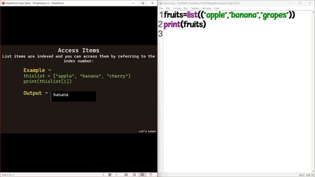 Python Lesson 6 By Let's Learn смотреть онлайн