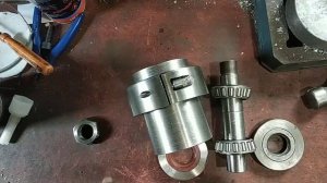 Шпиндель самодельного фрезерного станка.