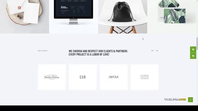 Artrium Creative Agency and Web Studio WordPress Theme corporate creative agency Tsukasa смотреть онлайн