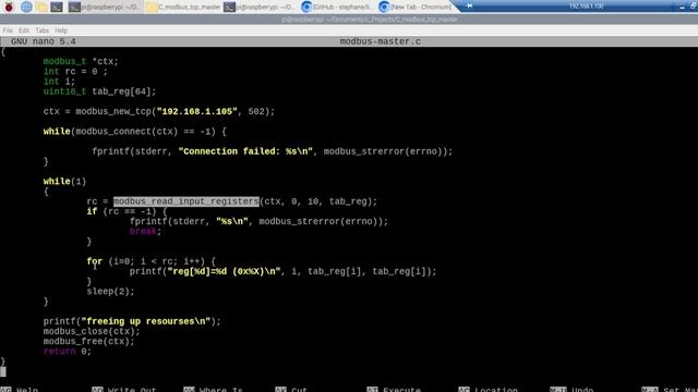 Modbus TCP Master Implementation in C - Read Data from Modbus TCP Slave смотреть онлайн