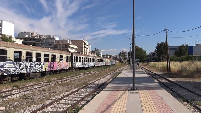 Narrow Gauge Stadler GTW 2/6 Between Patra And Kato Achaia