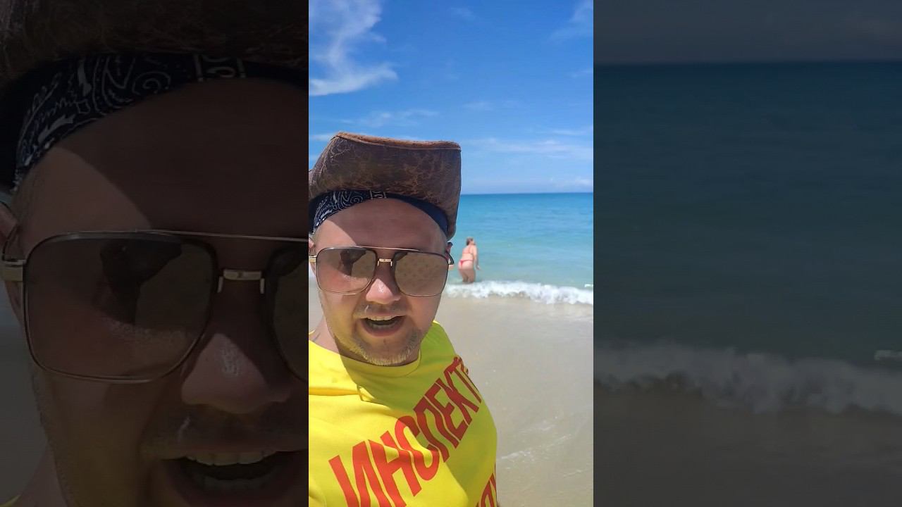 Сила Джедая снесла с ног девушку на пляже смотреть онлайн